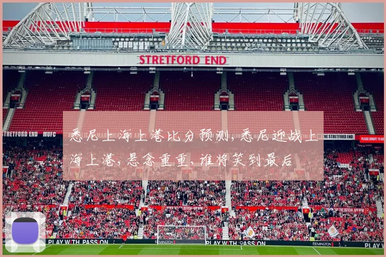 悉尼上海上港比分预测,悉尼迎战上海上港,悬念重重,谁将笑到最后